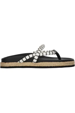 Missoni Leather And Fabric Slides