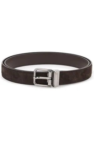 Dolce & Gabbana Logo-engraved Buckle Belt