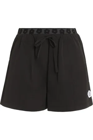 Kenzo Boke Flower Embroidered Drawstring Shorts
