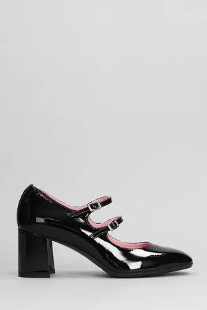 Carel Alice Pumps In Black Patent Leather