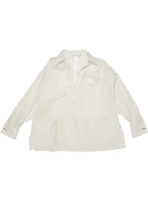 Max Mara Striped Long-sleeved Shirt