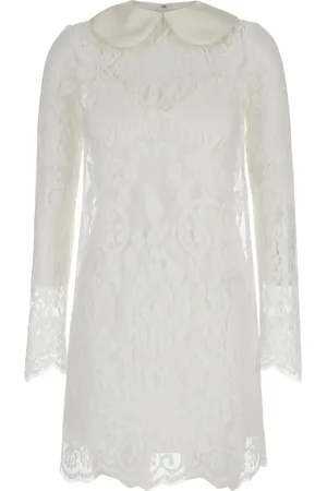Dolce & Gabbana Minidress In Chantilly Lace