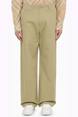 Burberry Straight Cotton Trousers