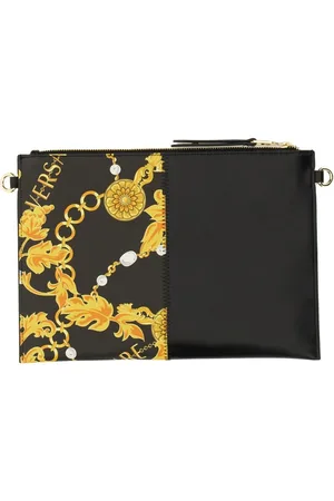 VERSACE Chain Couture Clutch Bag