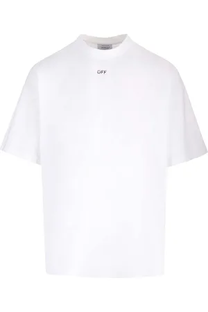 OFF-WHITE Logo Printed Crewneck T-shirt