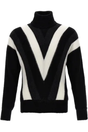 Saint Laurent Geometric Pattern Sweater