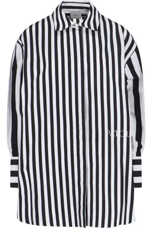 Patou Striped Cotton Shirtdress