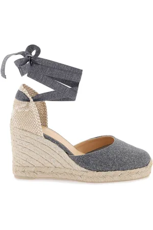 Castaner Lurex Carina Wedge Espadrilles