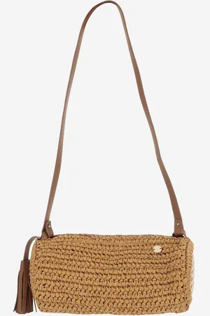 Filippo Catarzi Viscose And Straw Blend Bag