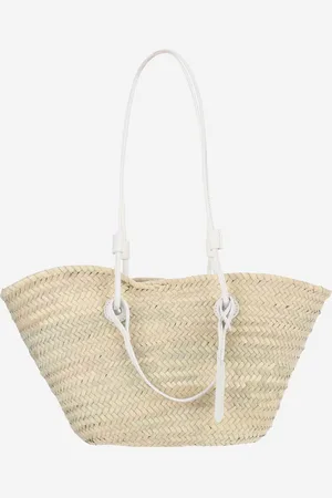 Filippo Catarzi Straw Bag With Logo