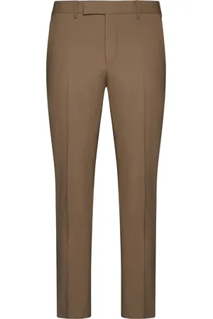 PT Torino Straight-leg Cropped Tailored Trousers