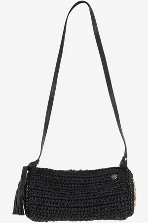 Filippo Catarzi Viscose And Straw Blend Bag
