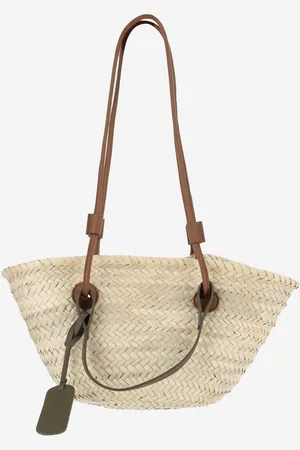 Filippo Catarzi Straw Bag With Logo
