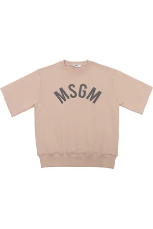 Msgm Short Sleeve Sweatshirt