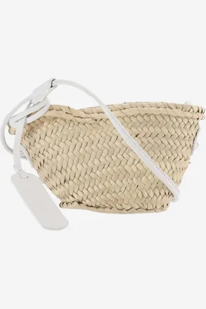 Filippo Catarzi Straw Bag With Logo