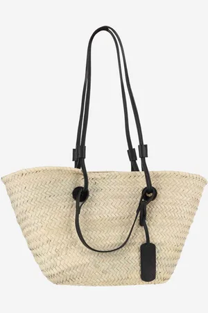 Filippo Catarzi Straw Bag With Logo
