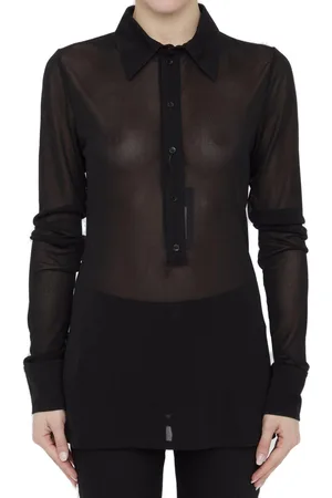 Saint Laurent Buttoned Long-sleeved Shirt