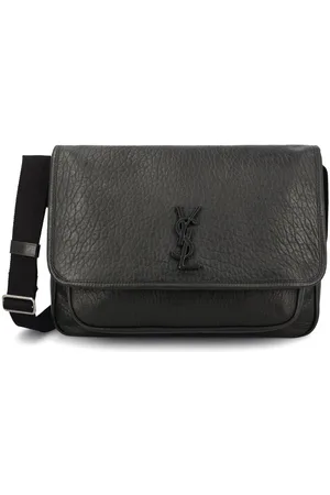 Saint Laurent Niki Logo Plaque Messenger Bag