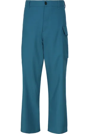 Marni Cool Wool Trousers With Cargo Pockets