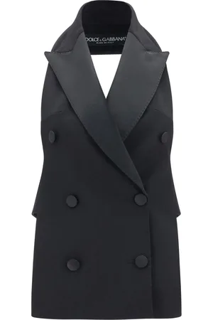 Dolce & Gabbana Wool Gabardine Waistcoat
