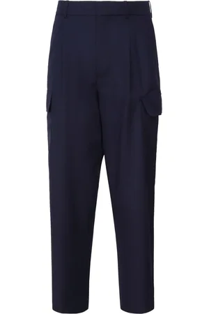 Drôle de Monsieur Laine Trousers In Wool Blend