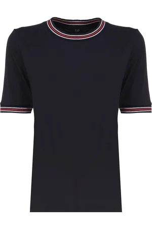 FAY T-shirt With Contrasting Edges