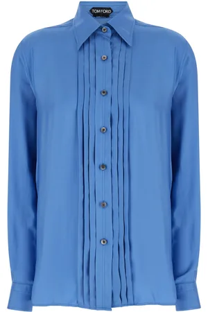 Tom Ford Pleated Plastron Shirt