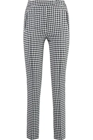 PT Torino Checked Cotton Trousers