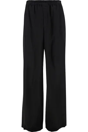 Saint Laurent Jogger Pants With Elastic Waistband In Cupro Man