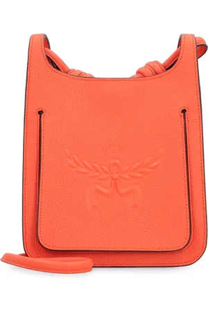 MCM Himmel Mini Leather Hobo Bag