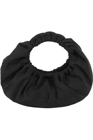 Alexander Wang Black Fabric Crescent Small Handbag