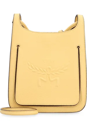 MCM Himmel Mini Leather Hobo Bag