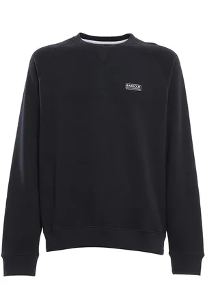Barbour Logo Patch Crewneck Sweatshirt