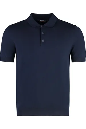 K-Way Pleyne Knitted Cotton Polo Shirt