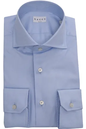 Xacus Light Blu Shirt With Pockets