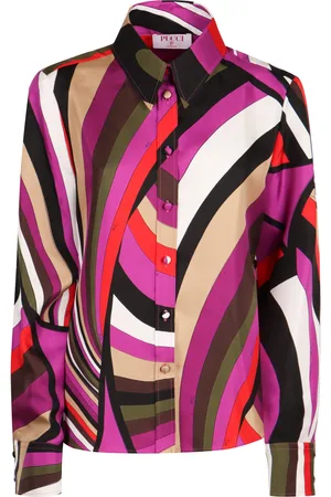 Puccini Printed Silk Shirt