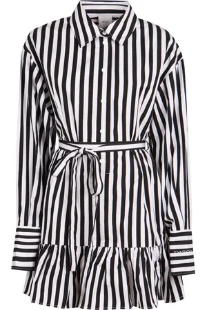 Patou Striped Cotton Shirtdress