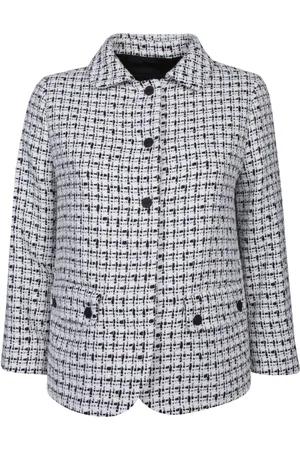 HERNO Tweed Buttoned Jacket