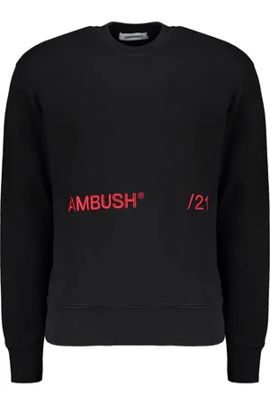 AMBUSH Logo Embroidered Cotton Sweatshirt