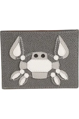 Thom Browne Single Gem Crab Card Holder