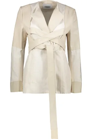 AMBUSH Cotton And Linen Blazer