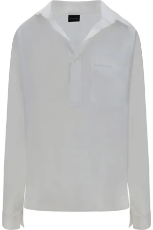 Balenciaga Crinkled Cotton Shirt