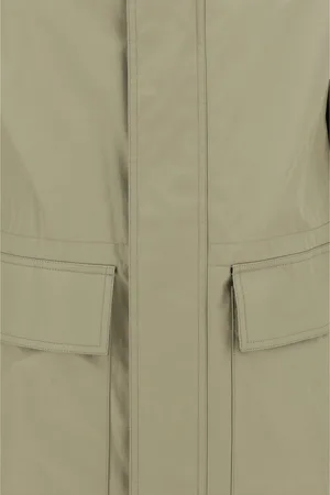 Burberry Beige Cotton Parka