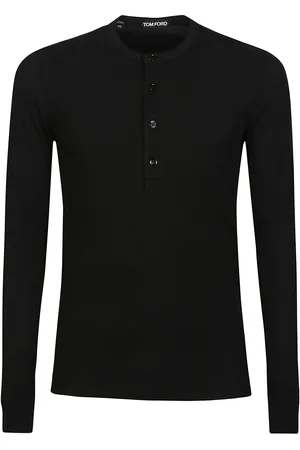 Tom Ford Long Sleeve Henley T-shirt
