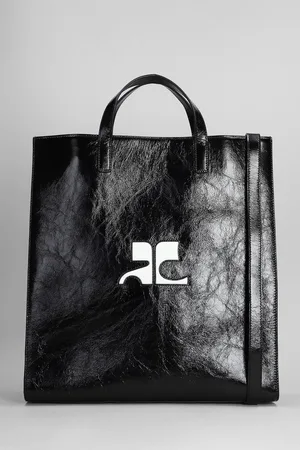Courrèges Leather Heritage Shopping Bag