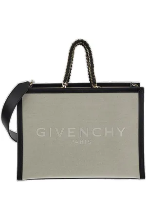 Givenchy Logo Embroidered Tote Bag