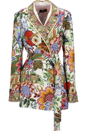Etro Printed Silk Night Gown