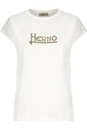 HERNO Logo Cotton T-shirt