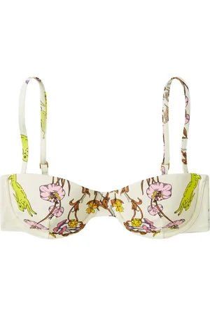 Tory Burch Printed Underwire Bikini Top