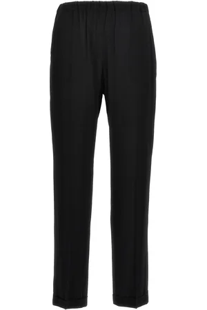 ALBERTO BIANI Crepe Georgette Pants